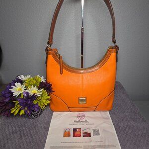 Authentic Like New Dooney and Bourke Wexford Hobo Bag comes with COA
